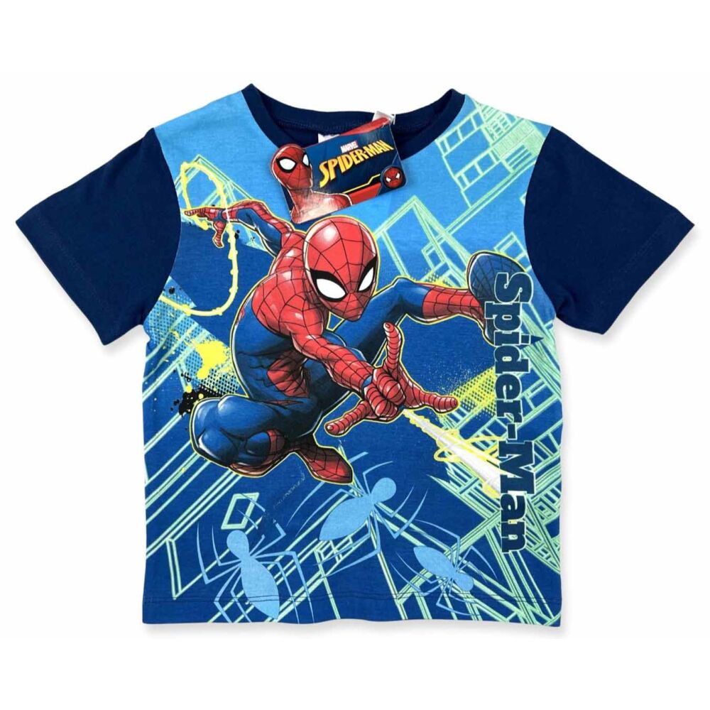 Marvel - Pókember mintás kisfiú rövid ujjú póló