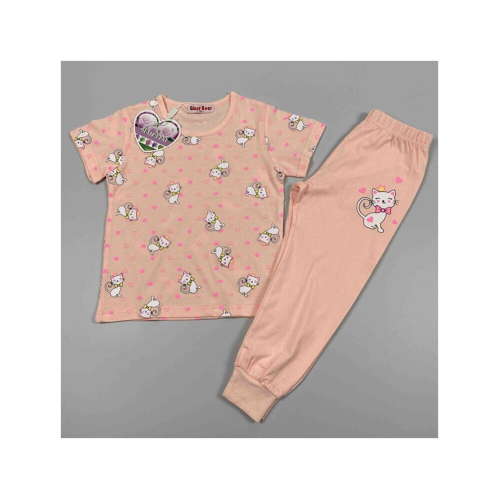 Kislány két részes nyári pizsama