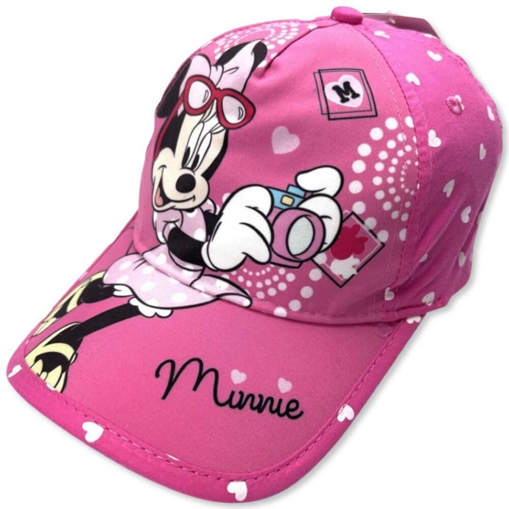 Minnie egér mintás kislány baseball sapka