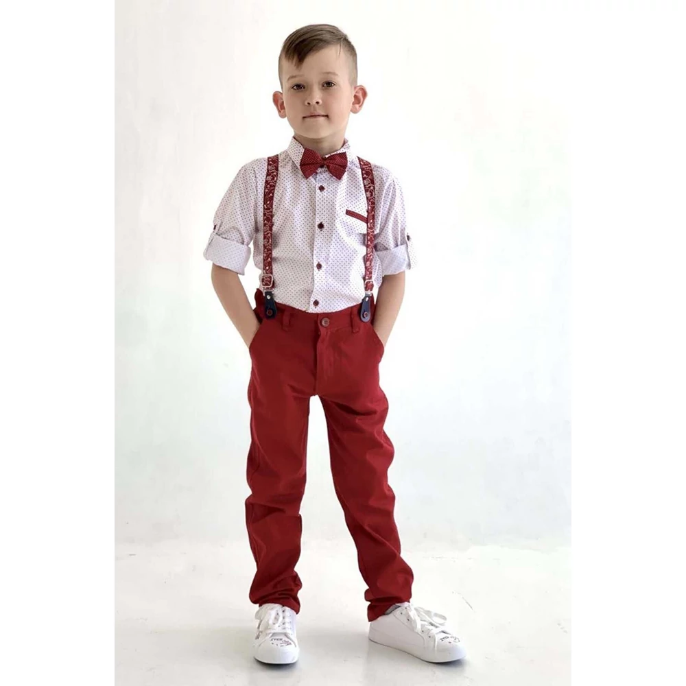 Kisfiú négy részes elegáns alkalmi szett
