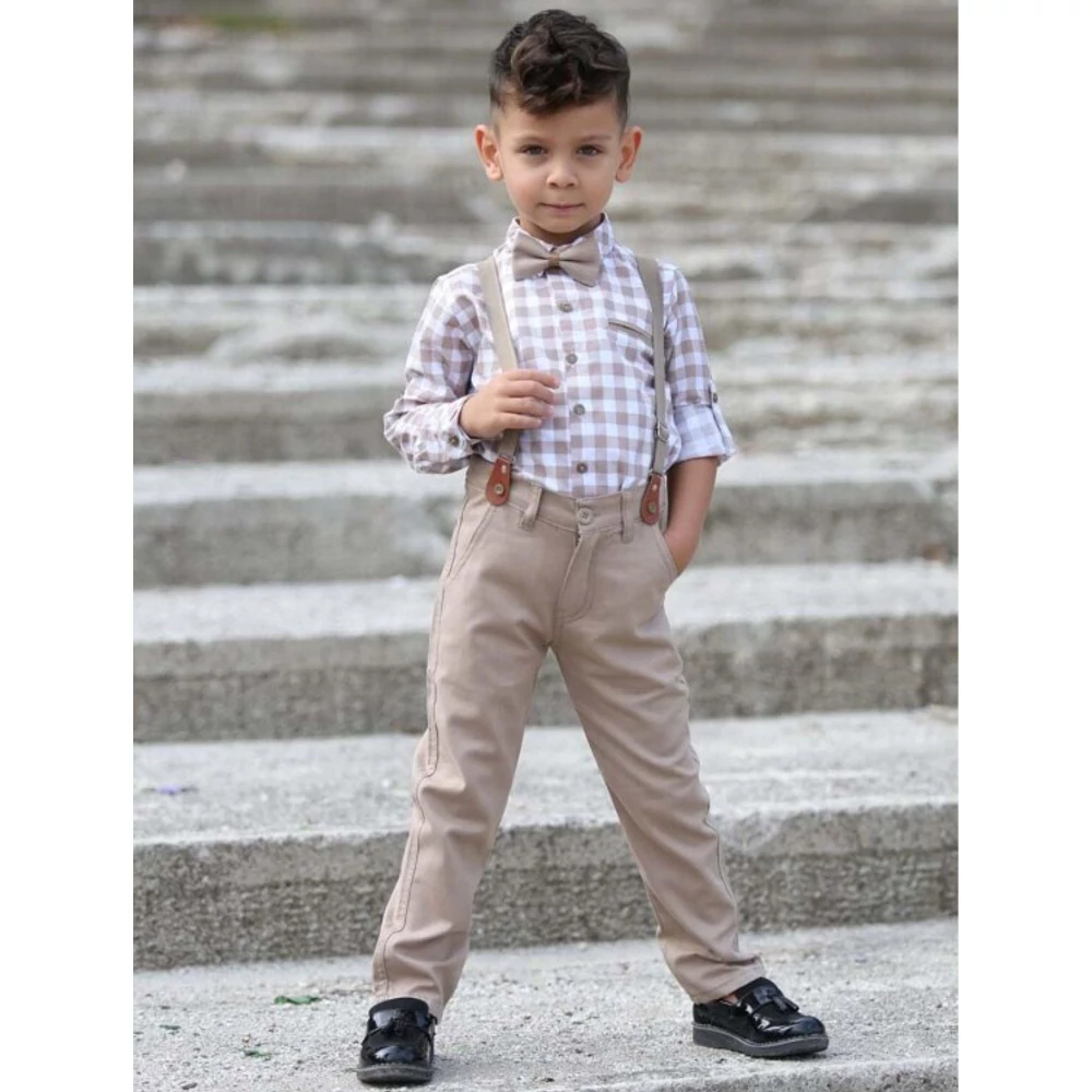 Kisfiú alkalmi elegáns szett